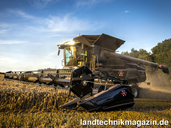 XL-Bild: Der Massey Ferguson Mähdrescher MF Ideal wird mit dem A’Design Award 2019 in der Kategorie Landwirtschaft, Gartenbau und Fischerei ausgezeichnet.