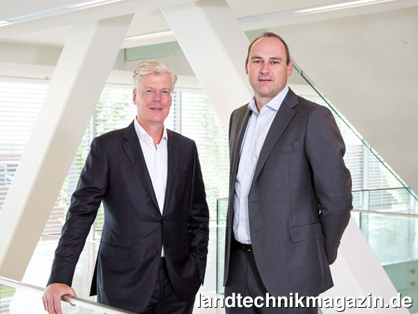 lAndré van Troost, der seit 2014 für Lely arbeitet, tritt am 1.1.2020 die Nachfolge von Alexander van der Lely (links) als CEO der Lely Group an.