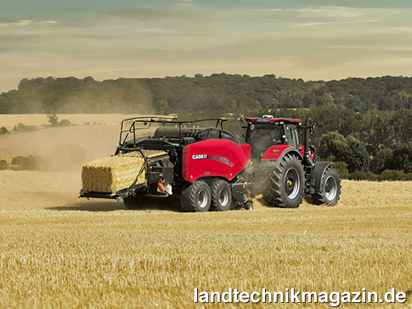 XL-Bild: Mit TwinePro zeigt CASE IH einen innovativen Knoter für die LB 4 Großballenpressen 324, 334, 424 XL und 434 XL, der hochfeste Knoten erzeugt, die keine Garnreste hinterlassen.