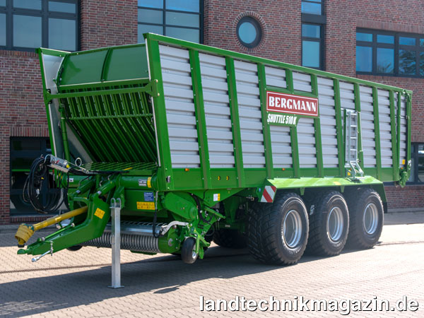 XL-Bild 4: Bei den Bergmann Großraumladewagen Shuttle mit ...