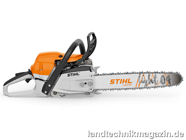 lDie neue Stihl Profi-Motorsäge MS 261 C-M bietet nach Herstellerangaben durch eine neue Schneidgarnitur eine um 20 % höhere Schnittleistung als das Vorgängermodell.