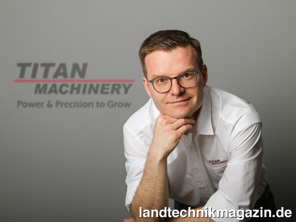 lDer 41-jährige Gunnar Althoff ist seit Mitte April Geschäftsführer von Titan Machinery Deutschland.
