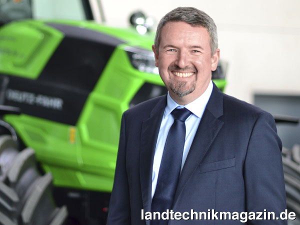 XL-Bild: Thomas Roth (51) ist seit 1. April 2020 Leiter Vertrieb und Marketing bei der Same Deutz-Fahr Deutschland GmbH mit Sitz in Lauingen (Bayern).