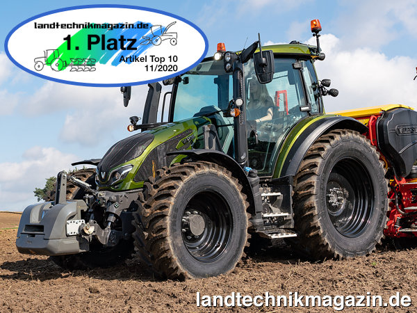 XL-Bild: Die neuen Valtra G Serie Traktoren belegten im November 2020 den ersten Platz in den landtechnikmagazin.de Artikel Top 10.