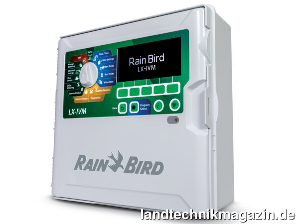 Bild: Technical Innovation Contest EIMA 20 21 Mention: Rain Bird Europe, ESP-LXIVM – Flexible 2-Leiter-Bewässerungssteuerung.