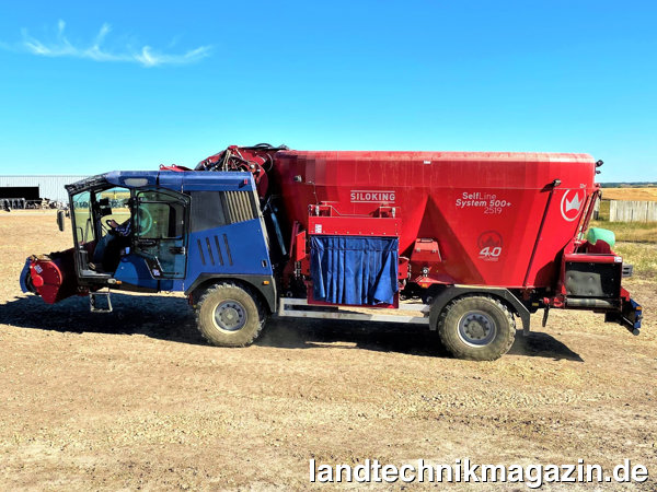 XL-Bild: Die SILOKING Futtermischwagen-Selbstfahrer der Baureihen SelfLine 4.0 System 300+ und SelfLine 4.0 System 500+ können jetzt neu mit Allradantrieb ausgerüstet werden.