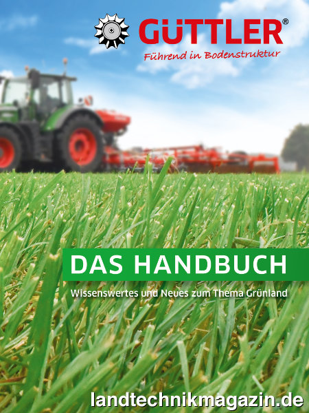 XL-Bild: Im 80-seitigen Grünland-Handbuch fasst Güttler die wichtigsten Maßnahmen für eine erfolgreiche Bewirtschaftung des Grünlands zusammen.