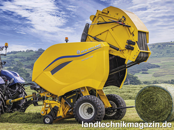 lDie neuen New Holland Pro-Belt Rundballenpressen mit variabler Presskammer sollen laut Hersteller Zuverlässigkeit und hohe Pressleistungen gleichermaßen bieten.