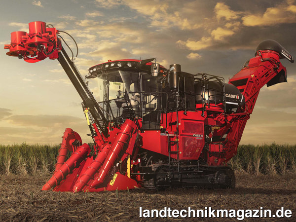 XL-Bild: Case IH wird auf der SIMA 2022 neben dem neuen Puma 260 CVXDrive und der neuen Quantum Stufe V-Modellreihe einen Zuckerrohrvollernter zeigen, um die globale Erntekompetenz und -vielfalt der Marke zu veranschaulichen.