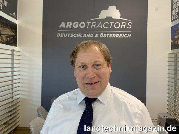 XL-Bild: Michael Ehrnsperger freut sich auf die Herausforderung als Gebietsverkaufsleiters der Argo GmbH im mittleren und südlichen Bayern.