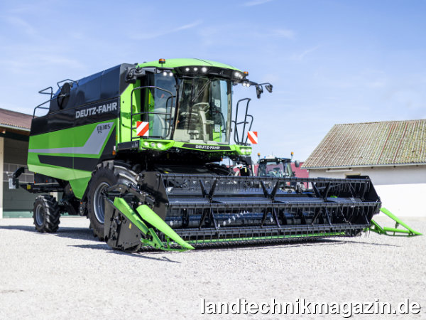 lDie Deutz-Fahr Mähdrescher-Baureihe C6000 besteht jetzt aus den beiden neuen Modellen C6305 und C6305 TS.